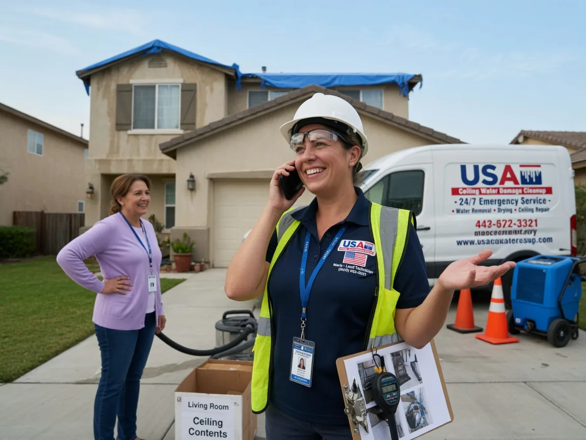 Ceiling Water Damage Restoration Pella, IA FAQs