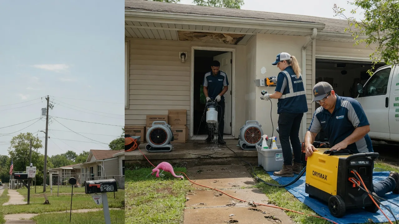 Storm Damage Water Removal in Pella, IA near me